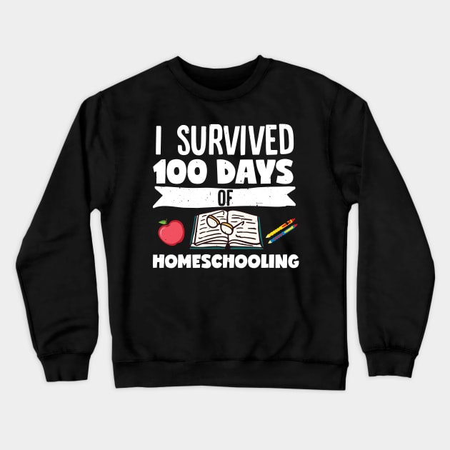 100th day of school teacher Crewneck Sweatshirt by Caskara